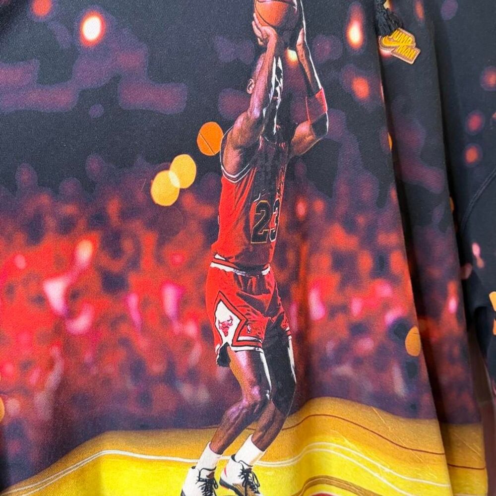 Jordan Michael Jordan All Over Graphic Hoodie Men’s 3XL